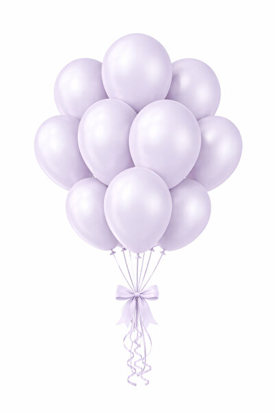 BeySüS Aura Collection Lavender Fog Balon (Lavanta Sisi) - 12 İnç - 10 Adet