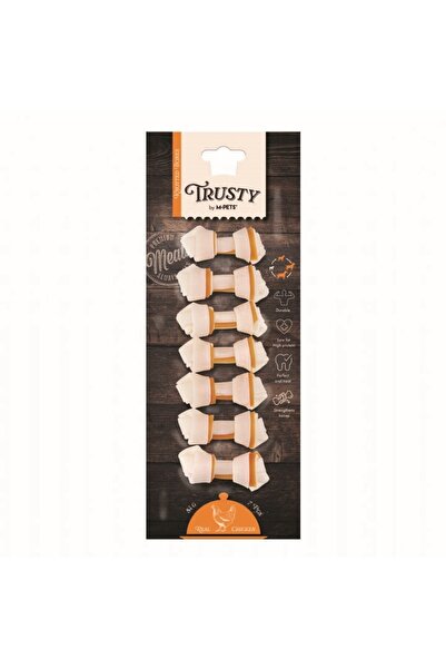 M-PETS TRUSTY CHICKEN DÜĞÜMLÜ KEMİK 7Lİ 84GR/6,4CM