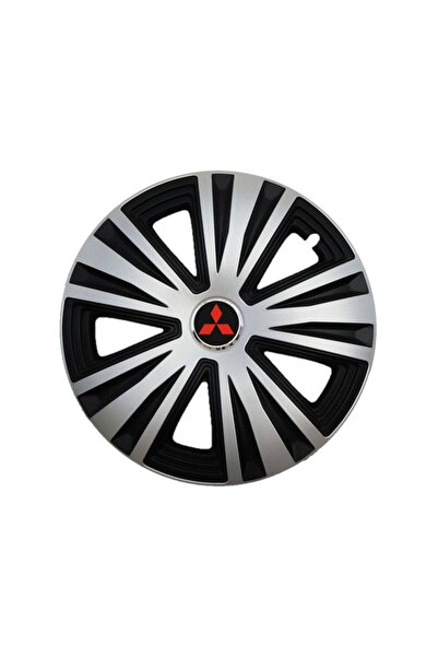 Autohelix MSA Set de 4 capace de jantă Glory Gray-Negru R15, pentru gama auto...