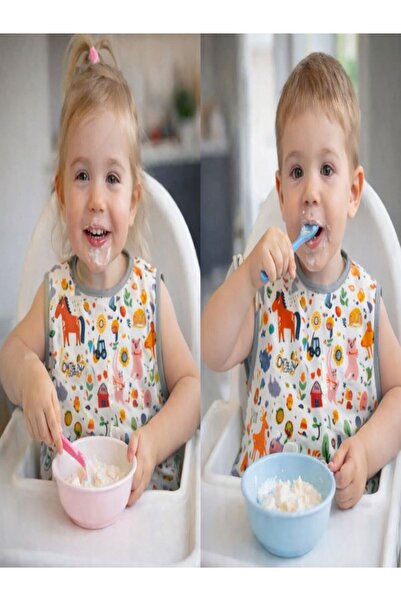 Aşkın Parti Evi 1-3 سنوات، مقاوم للسوائل، فيلكرو، جيب، قابل للغسل في الغسالة،...