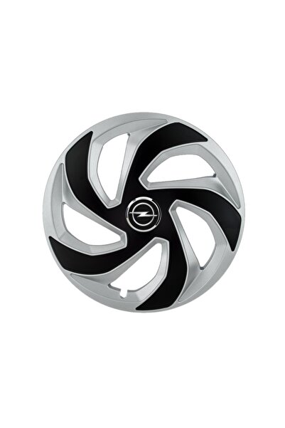 Autohelix MSA Set de 4 capace de jantă Rex Gri-Negru R14 pentru gama de mașin...