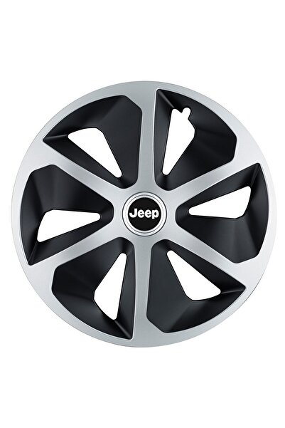 Autohelix MSA Set de 4 capace de jantă Roco Gri-Negru R17 pentru gama Jeep