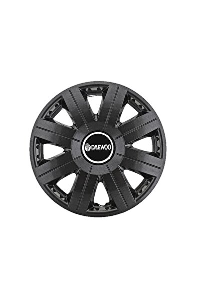Autohelix MSA Set de 4 capace de jantă Cosmos Black R15, pentru gama auto Daewoo