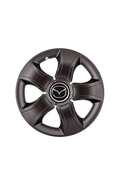 Autohelix MSA Set de 4 capace de jantă Bis Black R14 pentru gama de mașini Mazda
