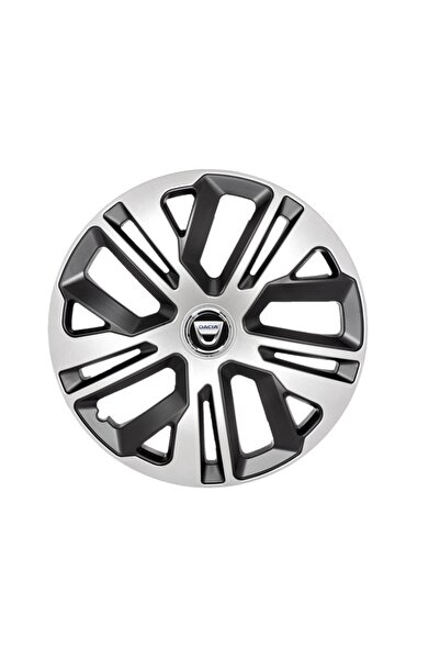 Autohelix MSA Set de 4 capace de jantă R14, Gri Corb-Negru, pentru gama Dacia