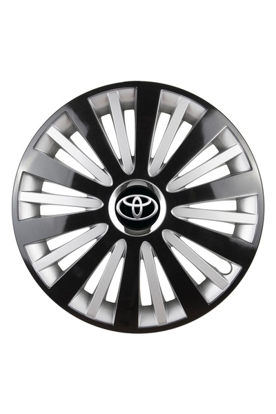 Autohelix MSA Set de 4 capace pentru roți, compatibile cu jante R14, pentru T...