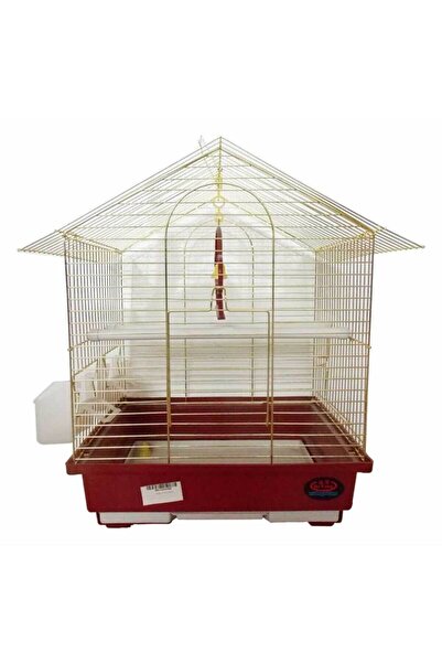 Dayang İki Kapılı Çatılı Muh.Kafes Pirinç 30X23X39