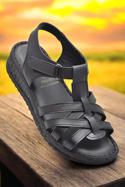 ISPARTALILAR 8152 FULL ORTHOPEDIC Γνήσιο δέρμα Γυναικεία Σανδάλια Δερμάτινα Σ...