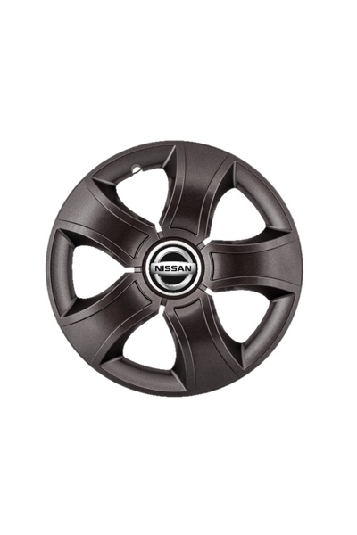 Autohelix MSA Set de 4 capace de jantă Bis Black R16 pentru gama Nissan