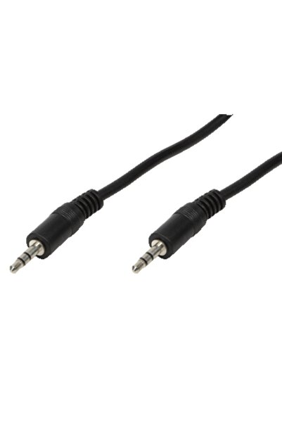 LogiLink 10,0m 2 x 3.5mm Stereo Erkek Kablo,
