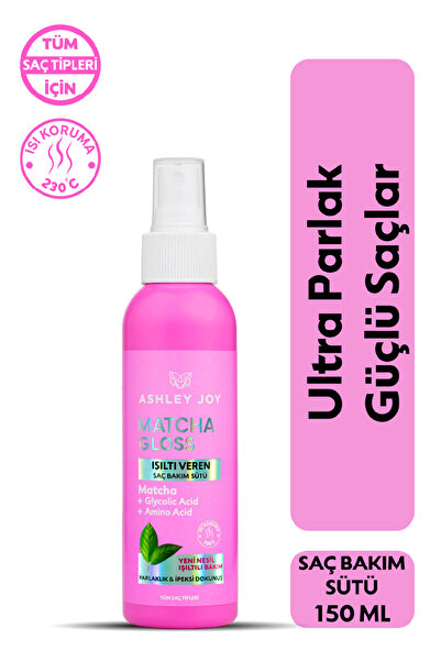 ASHLEY JOY Matcha Gloss Glikolik Asit İçeren Işıltı ve Parlaklık Veren Durula...