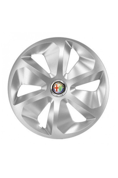 Autohelix MSA Set de 4 capace de jantă Roco Grey R16, pentru Alfa Romeo