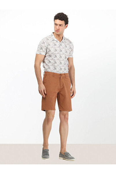 Kip Pantaloni scurți din bumbac pentru bărbați, slim Fit Tile Brmd-118