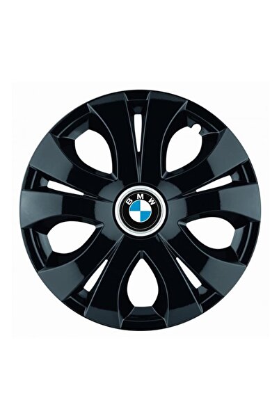 Autohelix MSA Set de 4 capace pentru roți, negru, R15, compatibile cu BMW