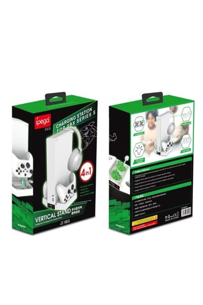 KONSOLTECH XBOX SERİES S FANLI ŞARJ İSTASYONLU KULAKLIK ASKILI STAND