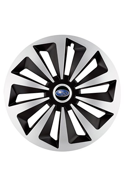 Autohelix MSA Set de 4 capace de jantă Fox Gri-Negru R17 pentru gama auto Subaru