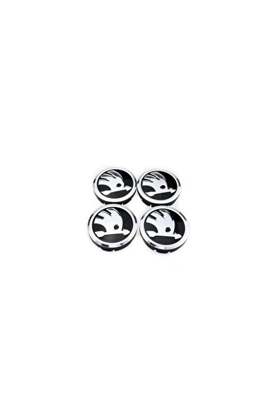 OEM Set de 4 capace pentru jante din aliaj Skoda, interior 56mm/exterior 65mm