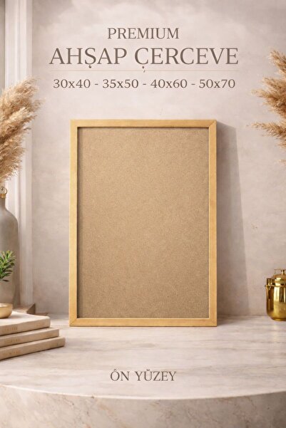 VERONİCA LİNE Doğal Ahşap Fotoğraf Çerçevesi | Duvar Çerçevesi | 30x40 35x50 ...