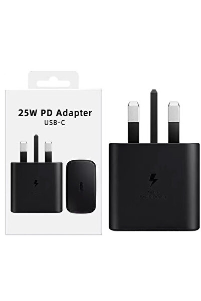 JOYFOCUS شاحن لهواتف سامسونج جالاكسي، رأس شاحن مع كابل شحن، 25 واط، S23 ألترا...