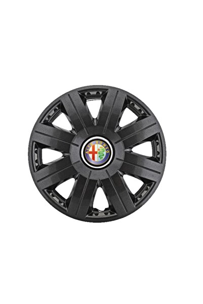 Autohelix MSA Set de 4 capace de jantă Cosmos Black R15, pentru gama de mașin...
