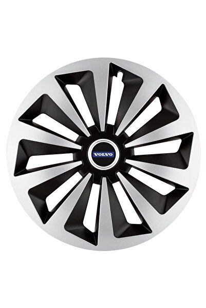 Autohelix MSA Set de 4 capace de jantă Fox Gri-Negru R17 pentru gama de mașin...