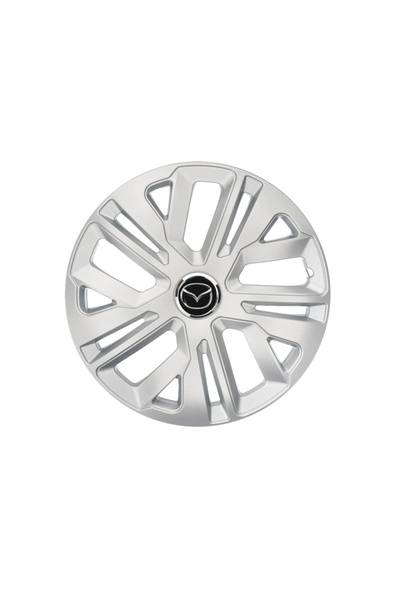 OEM Set de 4 capace de jantă Raven Grey R14, pentru gama de mașini Mazda