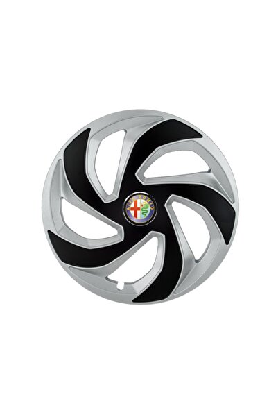 Autohelix MSA Set de 4 capace roți Lama dublu cromate R14 pentru gama auto Al...