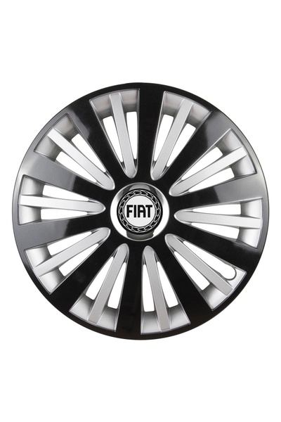 Autohelix MSA Set de 4 capace de roată, compatibile cu jante R14, pentru Fiat...