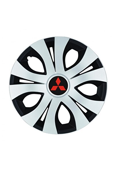 Autohelix MSA Set de 4 capace roți superioare gri-negre R16, compatibile cu M...