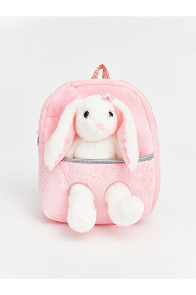 LC Waikiki Lcw Accessories Girls' Backpack with Rabbit Toy