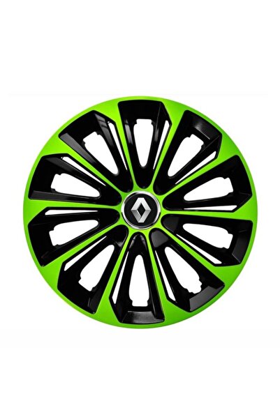 Autohelix MSA Set de 4 capace de jantă R16 verzi extra rezistente pentru gama...