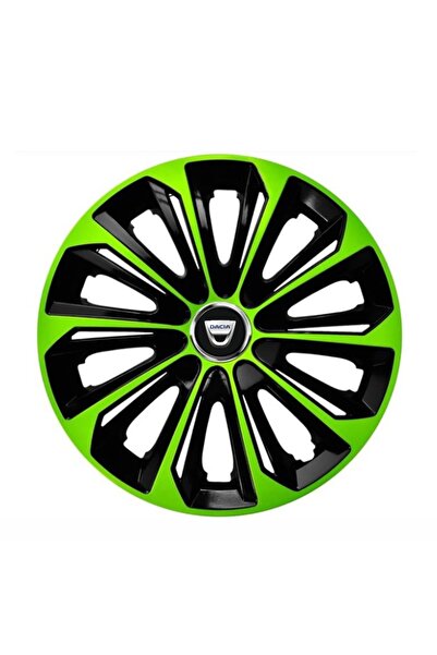 Autohelix MSA Set de 4 capace de jantă R16 verzi extra rezistente pentru gama...