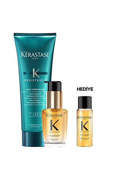 Kerastase Elixir & Resistance Yoğun Onarıcı & Parlaklık Veren Ikili Saç Bakım...