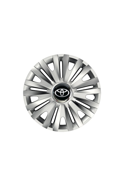 Autohelix MSA Set de 4 capace pentru roți cu inel cromat Royal R14 pentru gam...