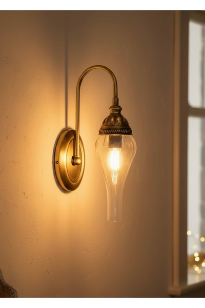 YILDIZ Antique Gas Lamp Sconce |   Decorative and Authentic Wall Sconce Lamp ...