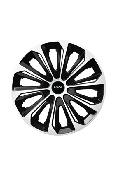 Autohelix MSA Set de 4 capace de jantă argintii R14 extra rezistente pentru g...