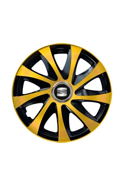 Autohelix MSA Set de 4 capace de jantă Drift extra gold R15 pentru gama de ma...