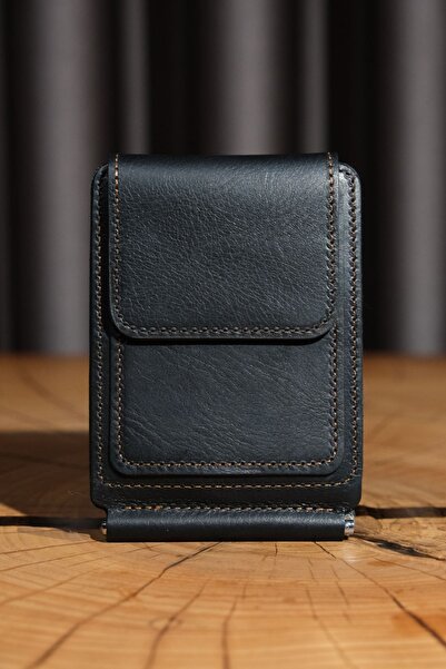 Lenax Leather Milano - Hakiki Deri Para Klipsli Erkek Cüzdan & Kartlık – Mıkn...