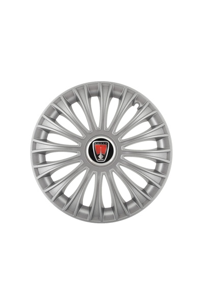 Autohelix MSA Set de 4 capace cromate Dino pentru jante R15, pentru gama Rang...