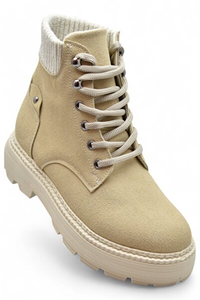 ISPARTALILAR Cizme de iarnă pentru femei model 778 - cu șireturi și fermoar, ...