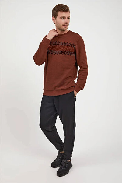 Arnetta SELANİK KUMAŞ UZUN KOLLU ERKEK GARSON PİJAMA TAKIMI