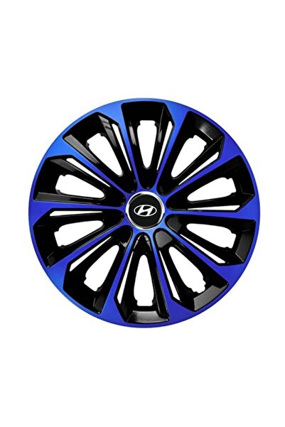 Autohelix MSA Set de 4 capace de jantă R14 albastre extra rezistente pentru g...