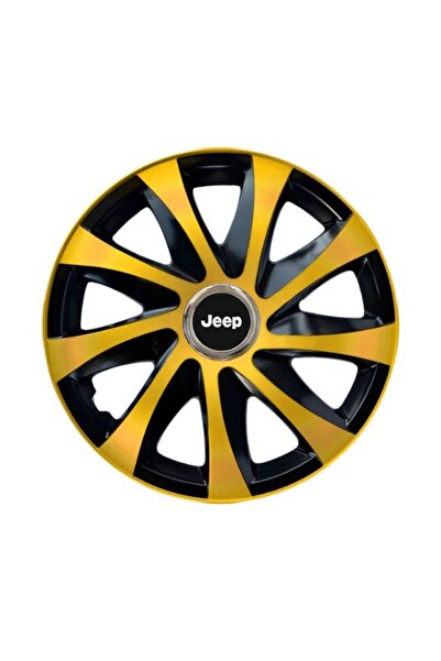 Autohelix MSA Set de 4 capace de jantă Drift extra gold R15 pentru gama Jeep