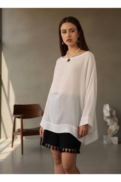 Su Koleksiyon Μπλούζα Nazlı Cotton Voile