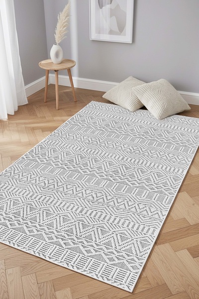 West Home Makinede yıkanabilir dijital kaymaz taban leke tutmaz mutfak halısı salon halısı ve kesme yolluk