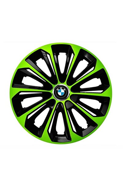 Autohelix MSA Set de 4 capace de jantă R16 verzi extra rezistente pentru gama...