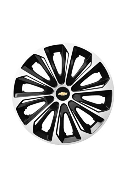 Autohelix MSA Set de 4 capace de jantă argintii extra rezistente R15 pentru g...