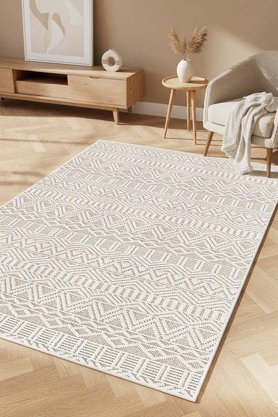West Home Makinede yıkanabilir dijital kaymaz taban leke tutmaz mutfak halısı salon halısı ve kesme yolluk