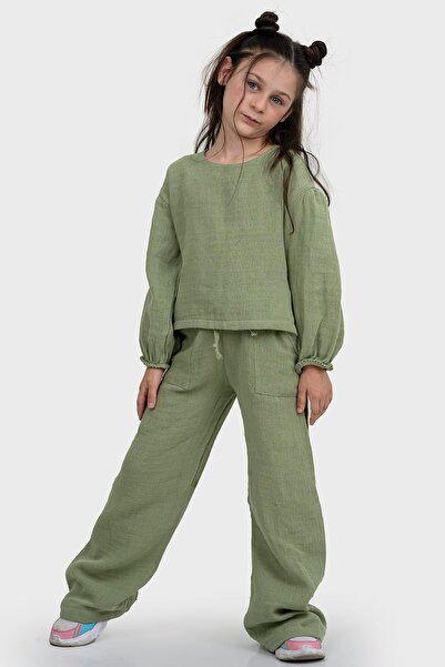 ISPARTALILAR 3232 Devojčin kostim Gornji i donji deo