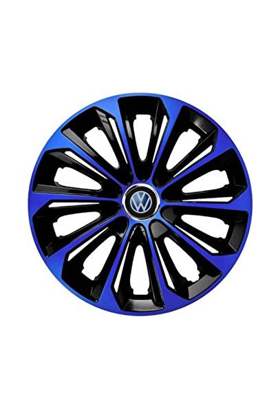 Autohelix MSA Set de 4 capace roți extra rezistente, albastre R14, pentru gam...